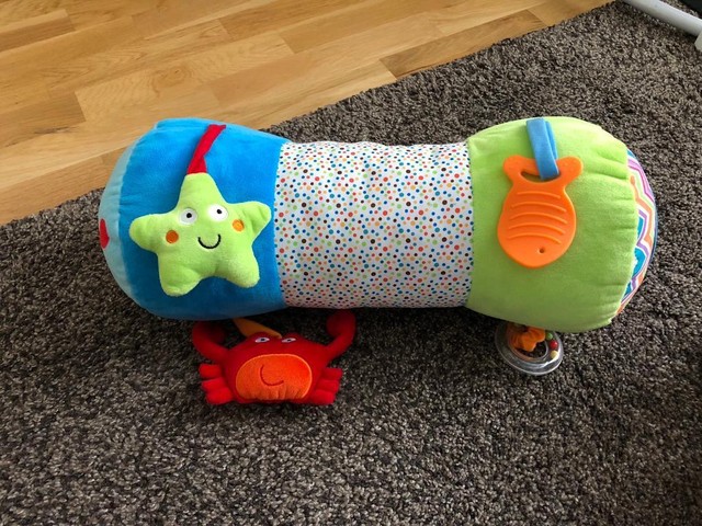 nuby tummy time roller